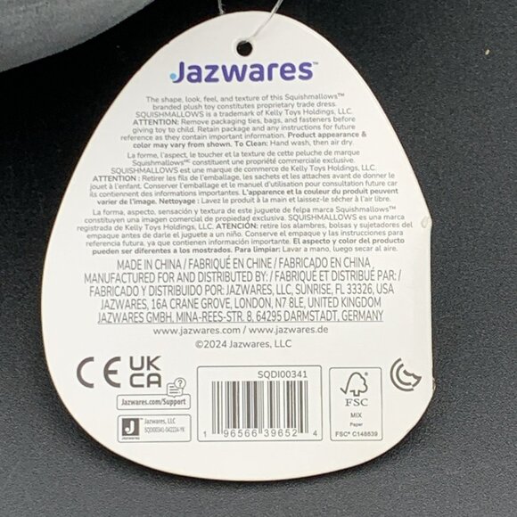 The Nightmare Before Christmas Squishmallows 8 inch Barrel Gram Stuffed Plush - Picture 5 of 8